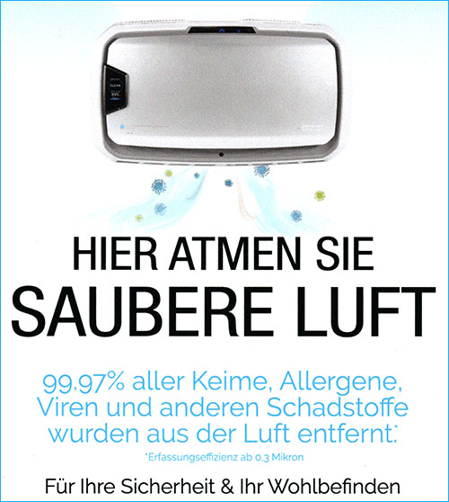 Luftfilter - Praxis für Physiotherapie Katrin Dau in 40591 Düsseldorf